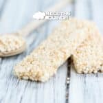 Crujiente de quinoa