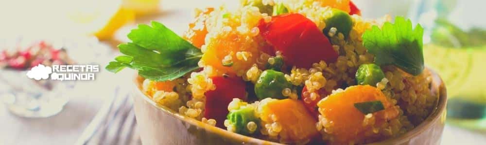 Receta con quinoa para adelgazar - Receta de quinoa acompañada de verduras